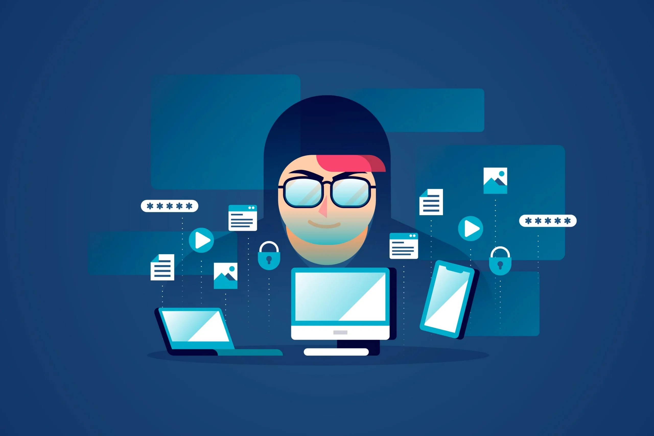E Learning Content Piracy Protection for Online Courses